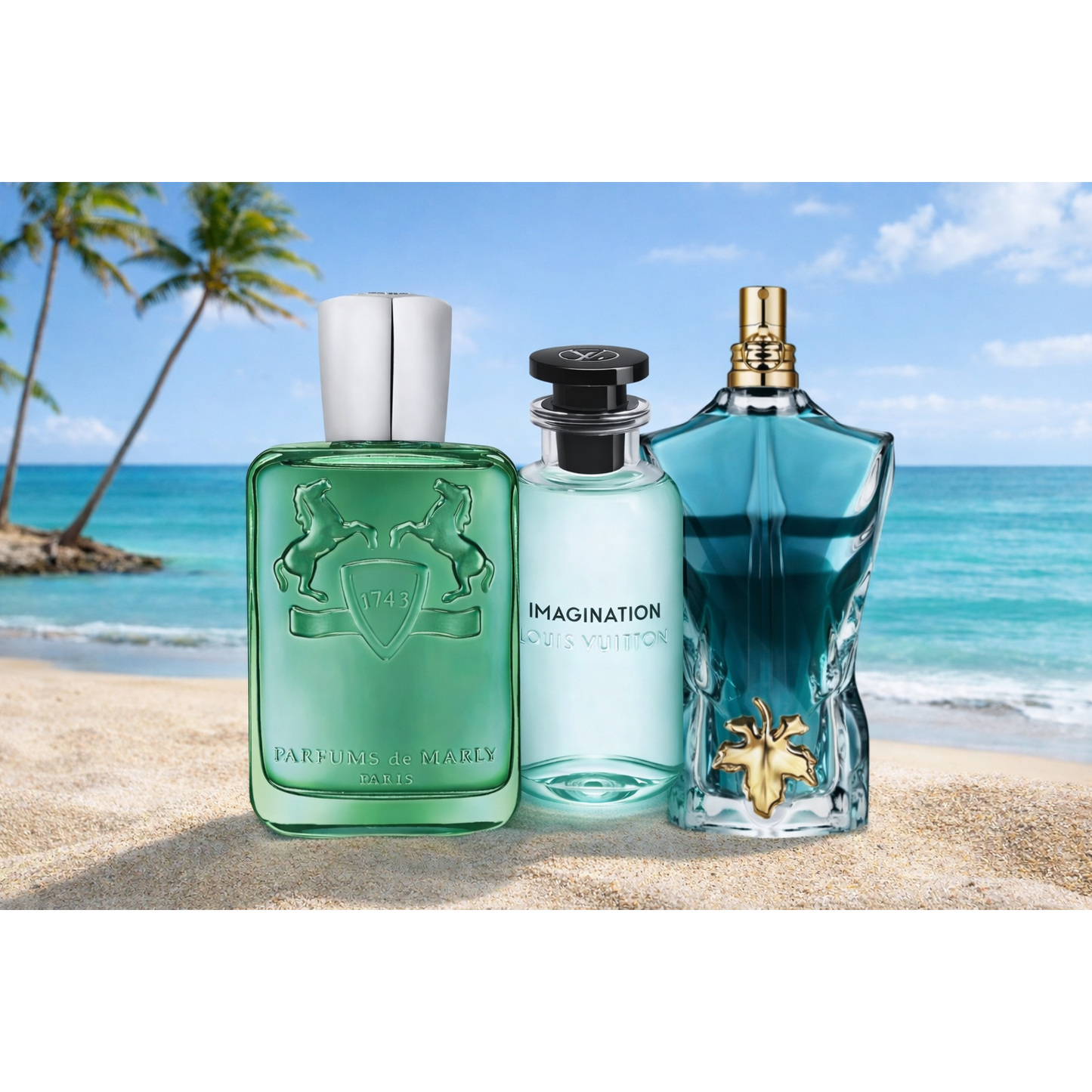 Summer fragrance collection sample